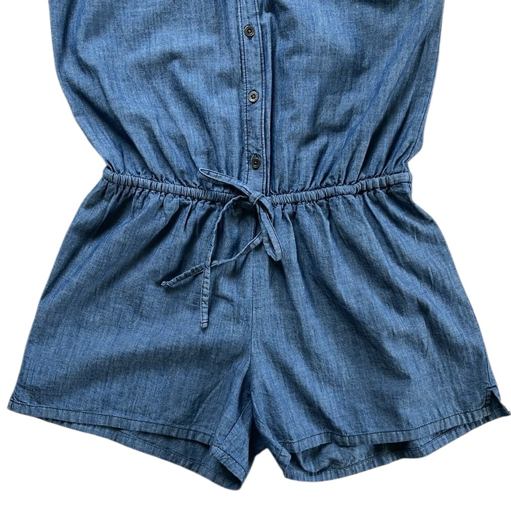 NWT! Old Navy Chambray Romper - Picture 4 of 10